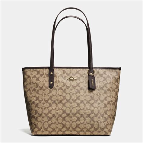 coach taschen city zip tot|coach zip tote bag.